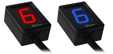 Индикатор передачи GiPro X Type (синий/красный)